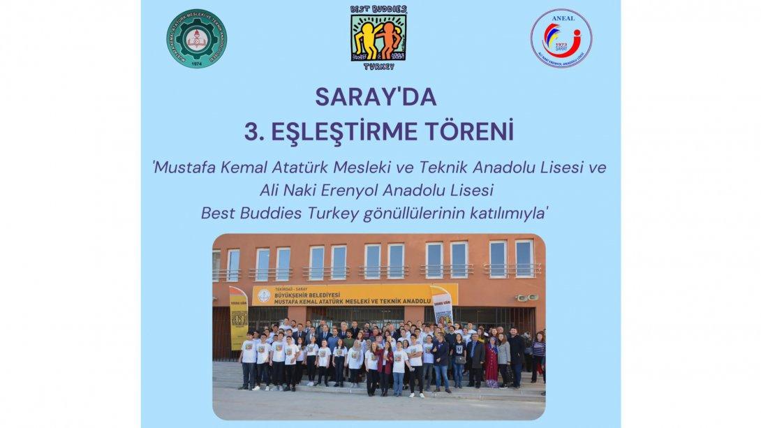 BEST BUDDIES TURKEY LİSE PROGRAMI SARAY'DA ÜÇÜNCÜ YILINA BAŞLADI