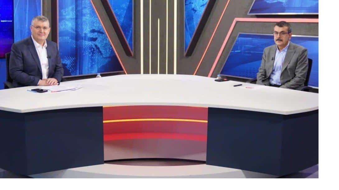 Bakan Yusuf Tekin, Kanal 7'de Eğitim Gündemini Değerlendirdi