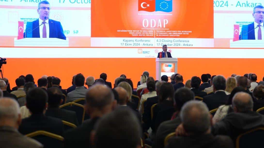 ODAP PROJESİ KAPANIŞ KONFERANSI YAPILDI...